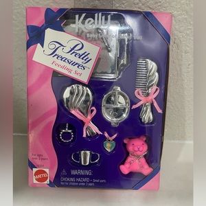 1996 Barbie Kelly feeding treasures Feeding set